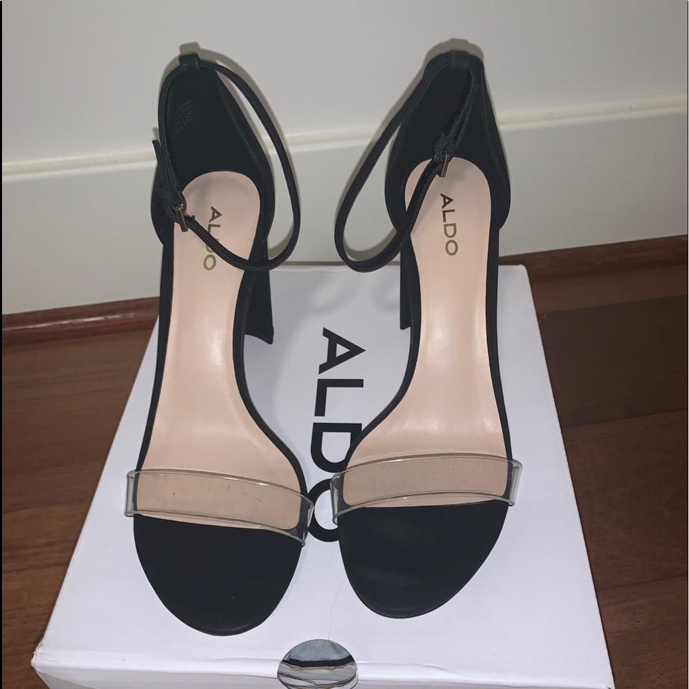 Aldo Kaadith Sandals Size 8 Black